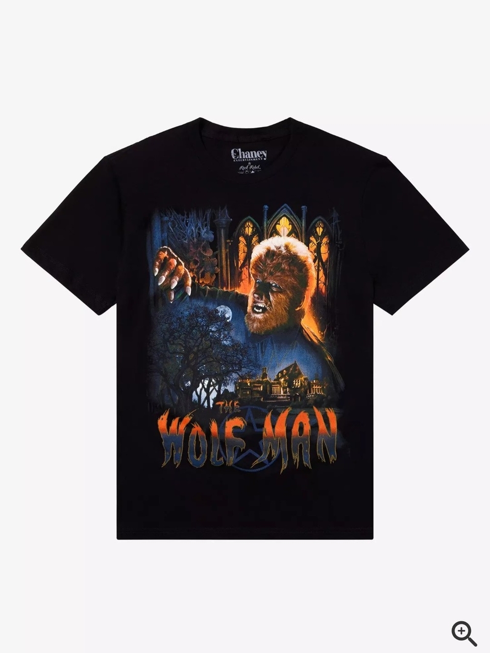 Chaney Black The Wolf Man Graphic Tee
